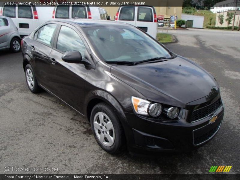 Front 3/4 View of 2013 Sonic LS Sedan