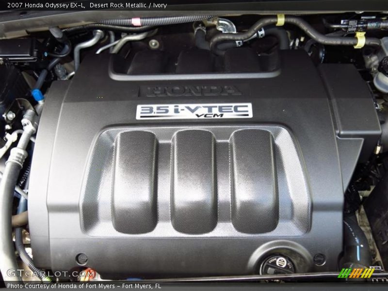 Desert Rock Metallic / Ivory 2007 Honda Odyssey EX-L