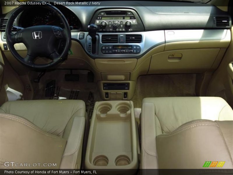 Desert Rock Metallic / Ivory 2007 Honda Odyssey EX-L