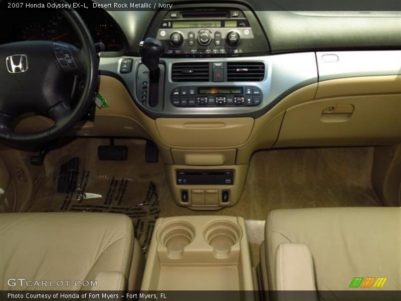 Desert Rock Metallic / Ivory 2007 Honda Odyssey EX-L