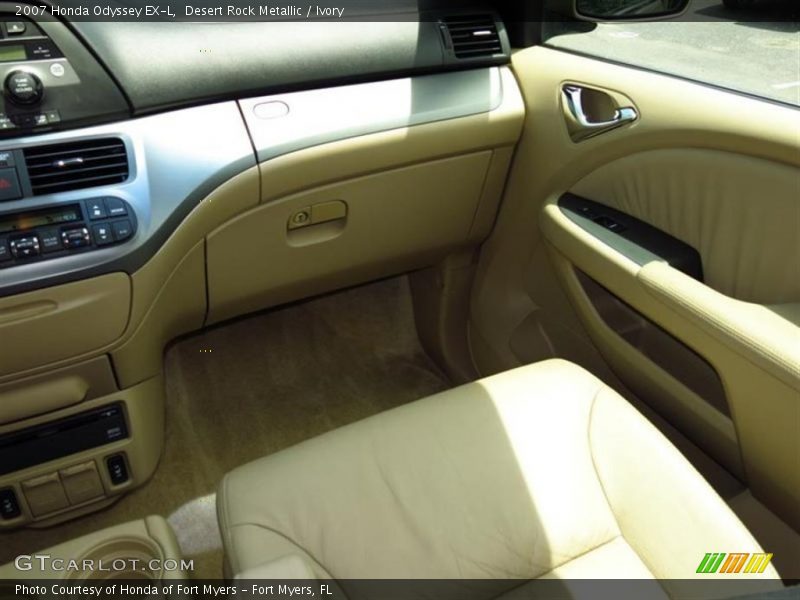 Desert Rock Metallic / Ivory 2007 Honda Odyssey EX-L