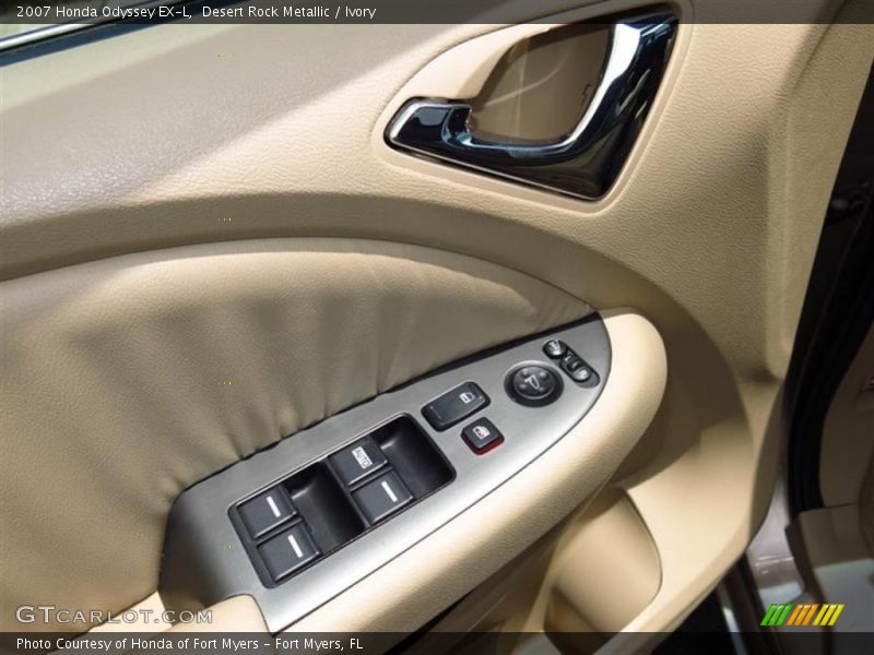 Desert Rock Metallic / Ivory 2007 Honda Odyssey EX-L