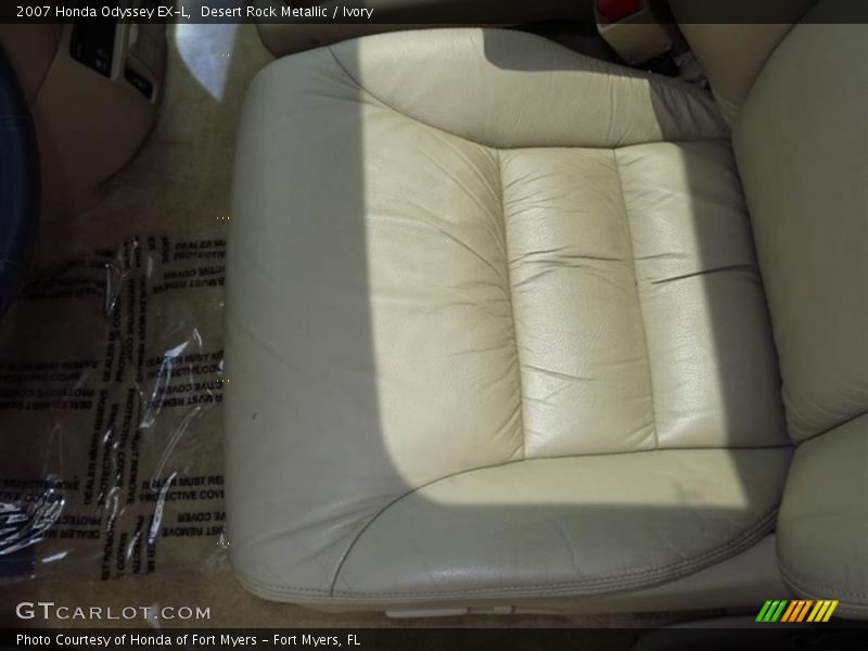 Desert Rock Metallic / Ivory 2007 Honda Odyssey EX-L