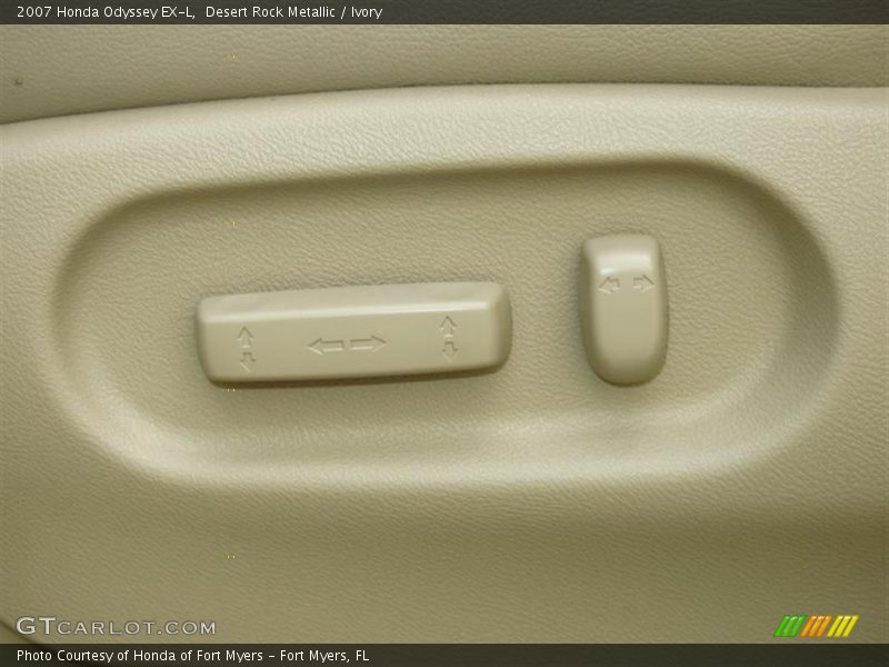 Desert Rock Metallic / Ivory 2007 Honda Odyssey EX-L