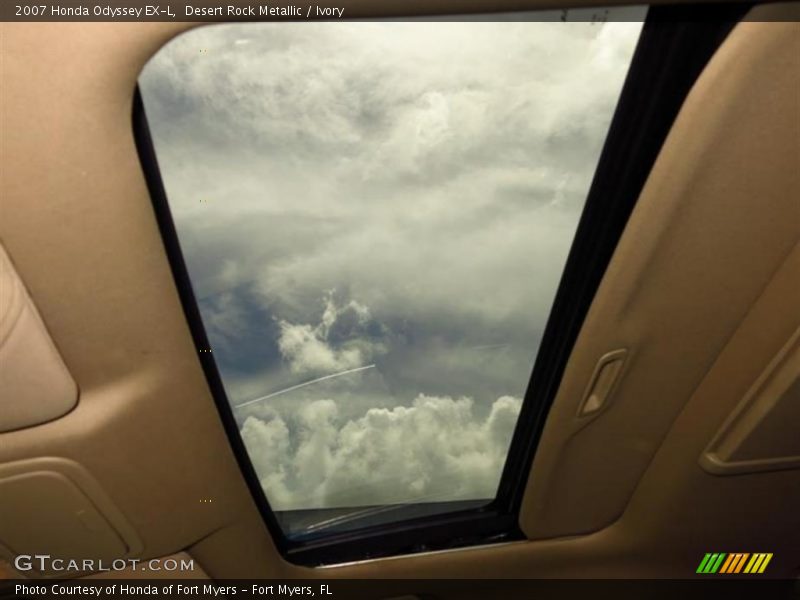 Desert Rock Metallic / Ivory 2007 Honda Odyssey EX-L