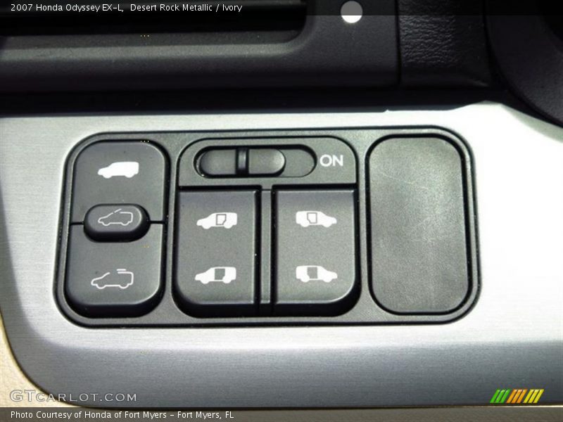 Desert Rock Metallic / Ivory 2007 Honda Odyssey EX-L