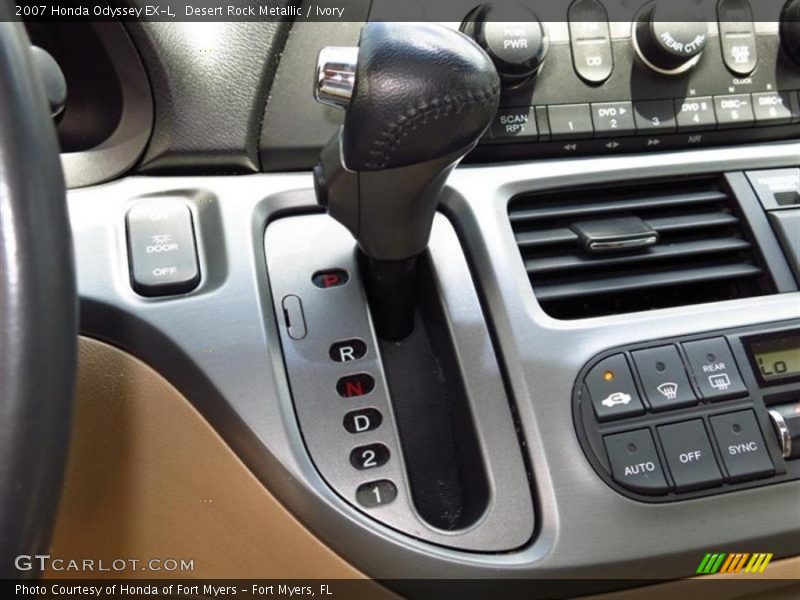 Desert Rock Metallic / Ivory 2007 Honda Odyssey EX-L
