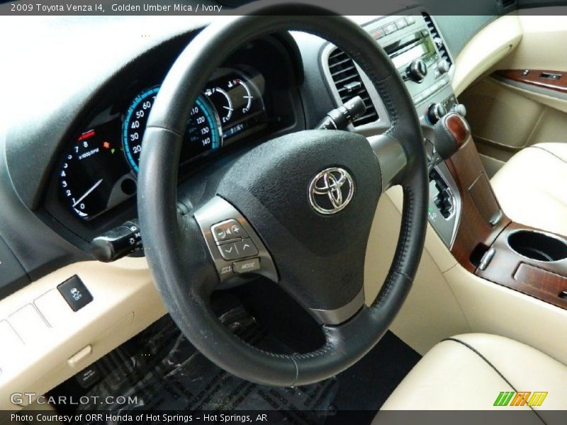  2009 Venza I4 Steering Wheel
