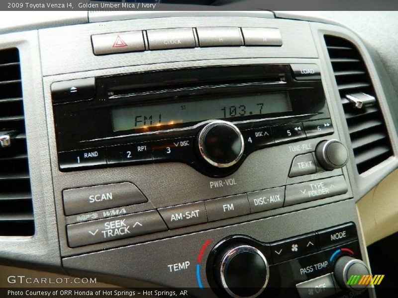 Audio System of 2009 Venza I4