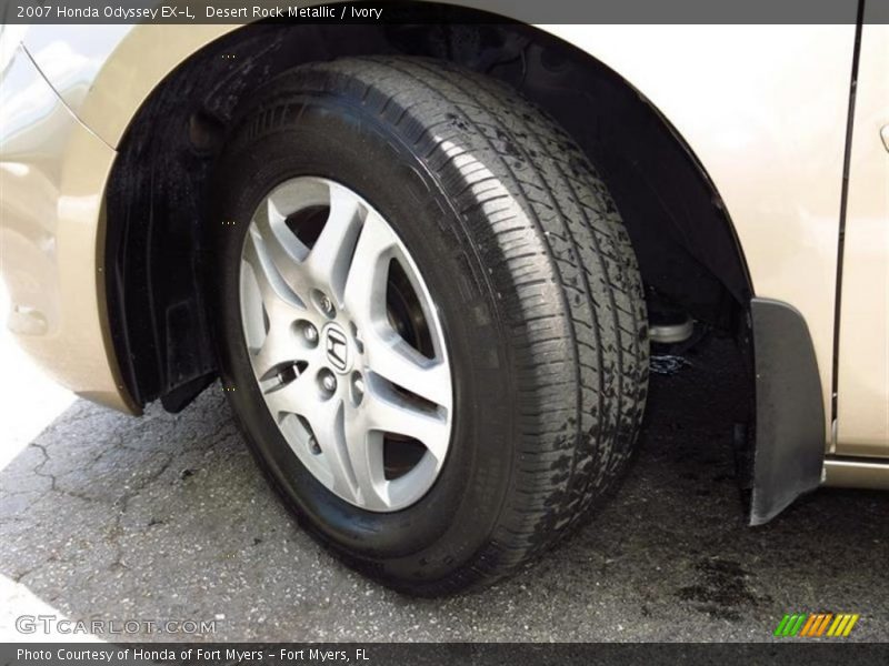 Desert Rock Metallic / Ivory 2007 Honda Odyssey EX-L