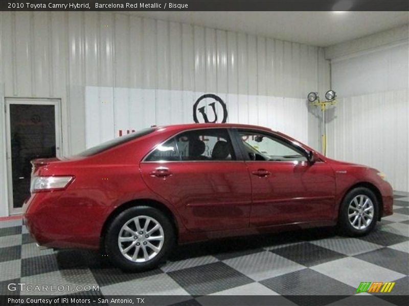 Barcelona Red Metallic / Bisque 2010 Toyota Camry Hybrid