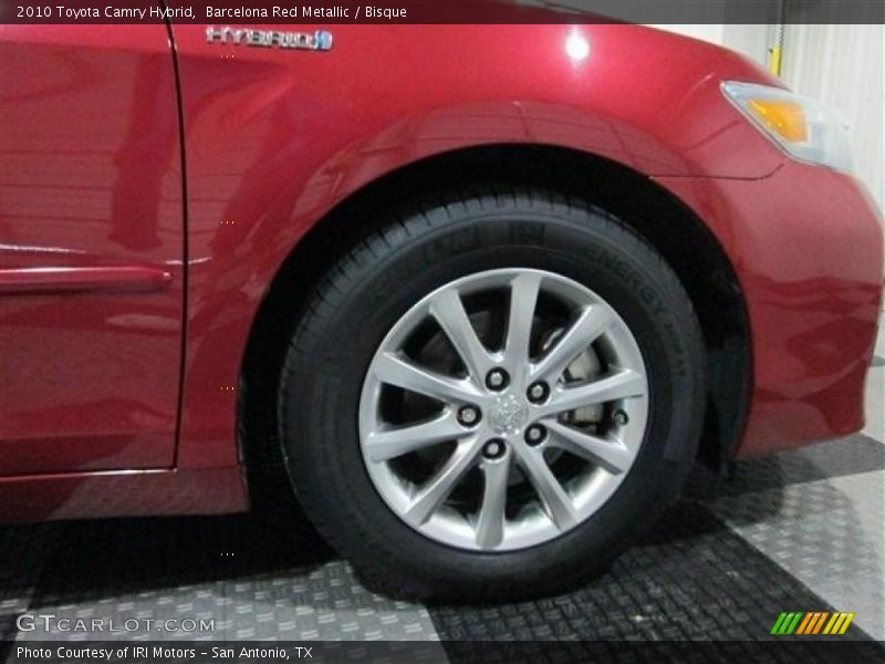 Barcelona Red Metallic / Bisque 2010 Toyota Camry Hybrid