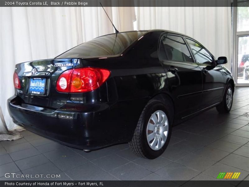 Black / Pebble Beige 2004 Toyota Corolla LE
