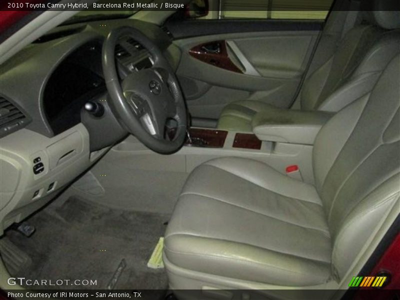Barcelona Red Metallic / Bisque 2010 Toyota Camry Hybrid