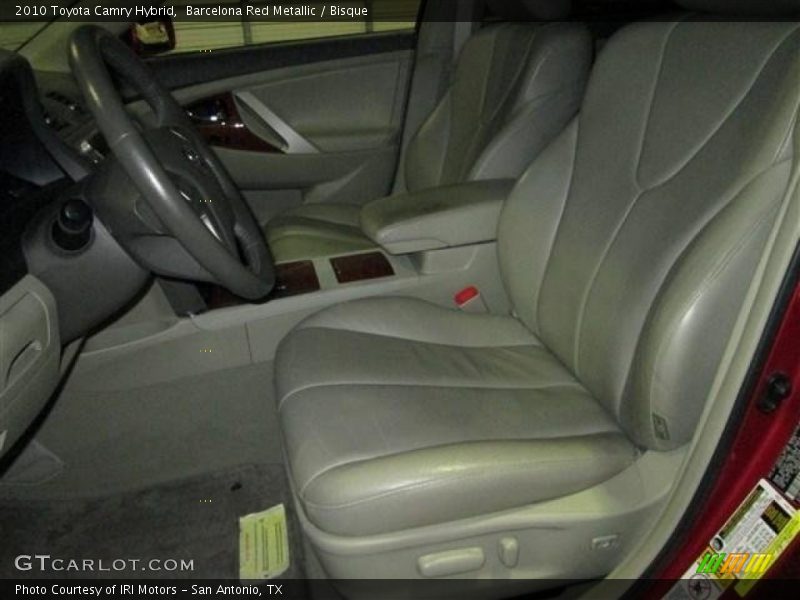 Barcelona Red Metallic / Bisque 2010 Toyota Camry Hybrid
