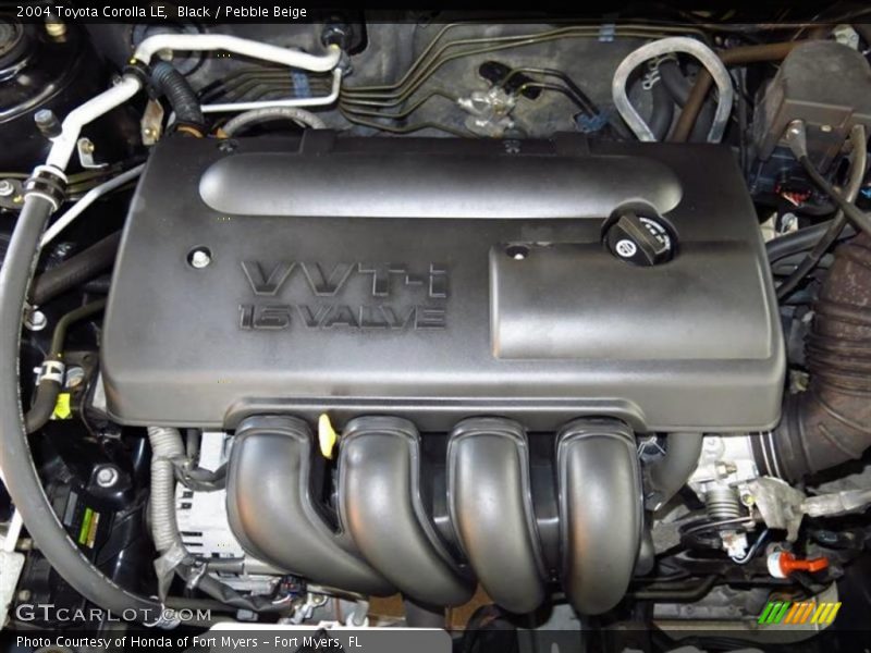 Black / Pebble Beige 2004 Toyota Corolla LE