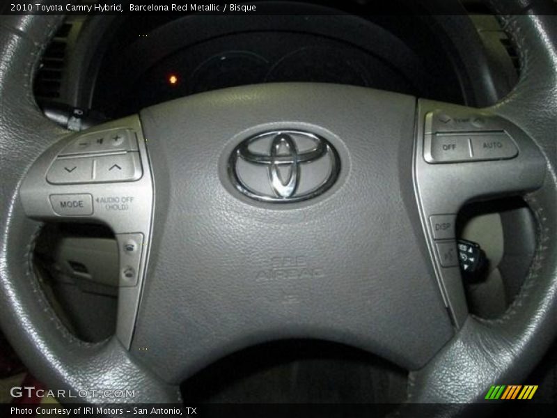 Barcelona Red Metallic / Bisque 2010 Toyota Camry Hybrid