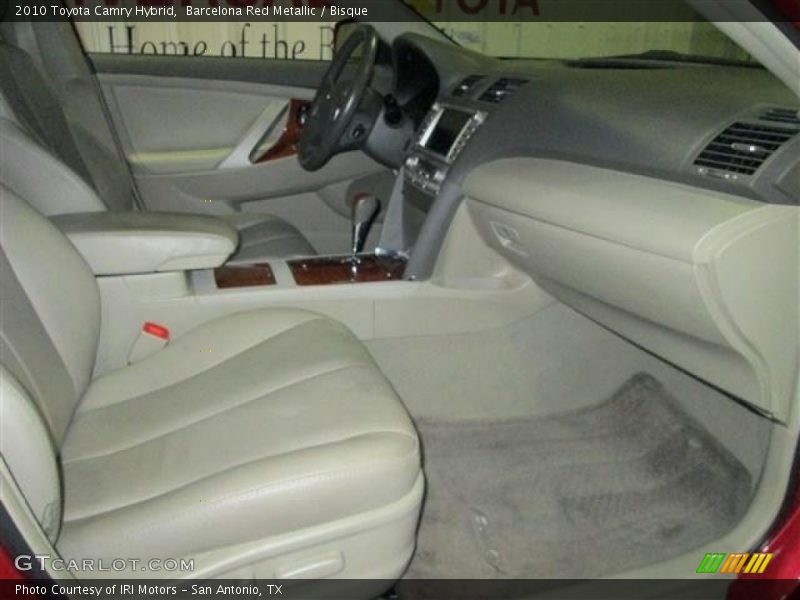 Barcelona Red Metallic / Bisque 2010 Toyota Camry Hybrid