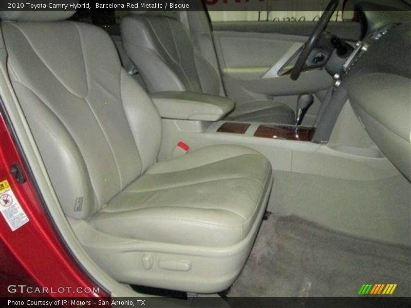 Barcelona Red Metallic / Bisque 2010 Toyota Camry Hybrid