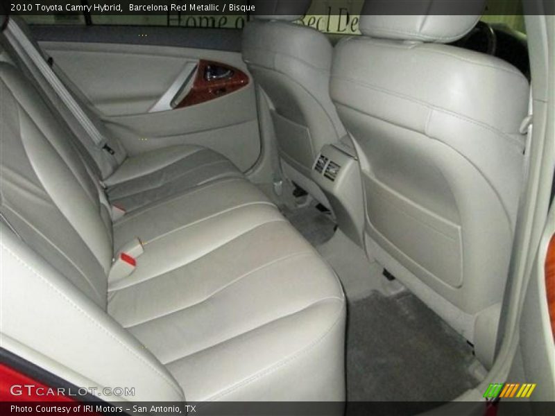 Barcelona Red Metallic / Bisque 2010 Toyota Camry Hybrid