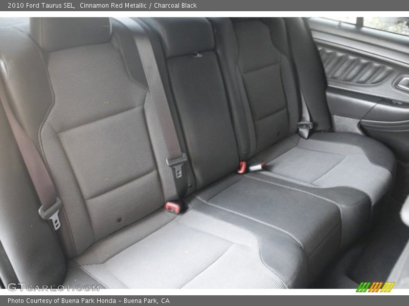 Cinnamon Red Metallic / Charcoal Black 2010 Ford Taurus SEL