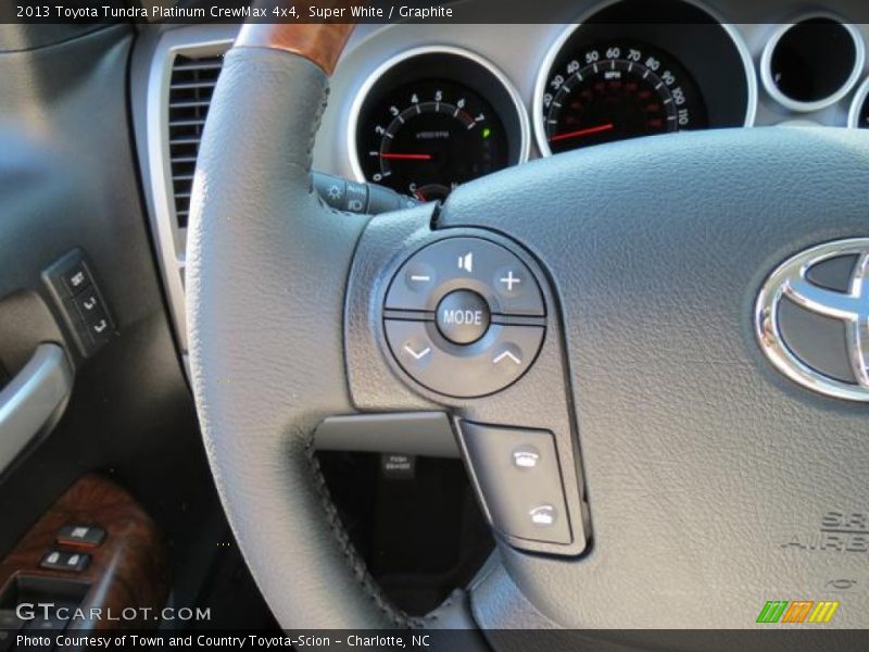 Controls of 2013 Tundra Platinum CrewMax 4x4