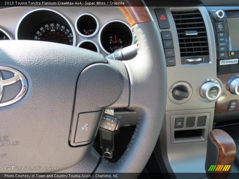 Super White / Graphite 2013 Toyota Tundra Platinum CrewMax 4x4