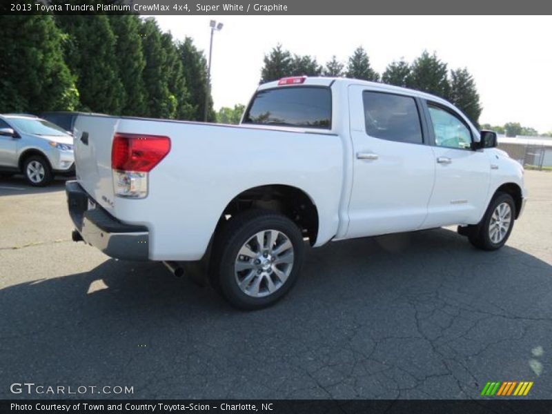 Super White / Graphite 2013 Toyota Tundra Platinum CrewMax 4x4