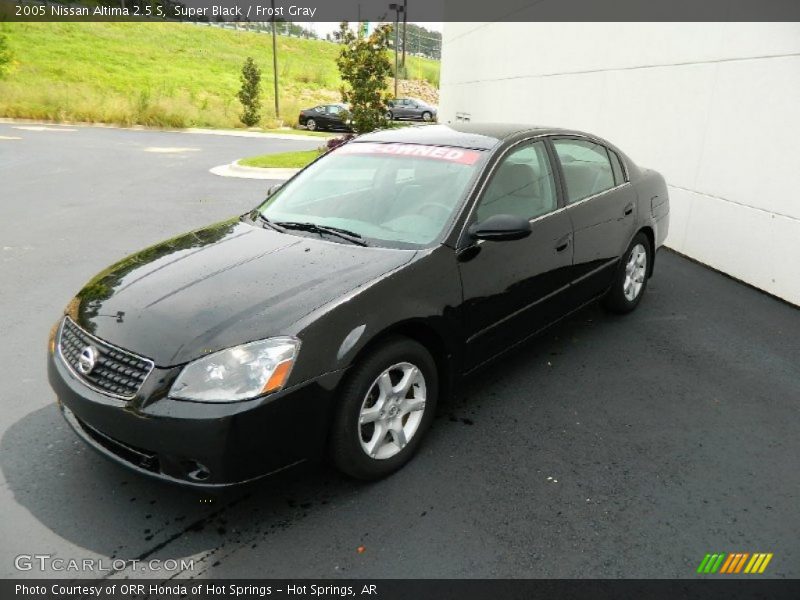 Super Black / Frost Gray 2005 Nissan Altima 2.5 S