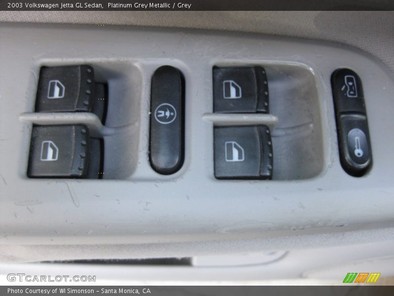 Platinum Grey Metallic / Grey 2003 Volkswagen Jetta GL Sedan