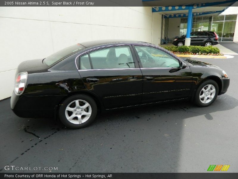 Super Black / Frost Gray 2005 Nissan Altima 2.5 S