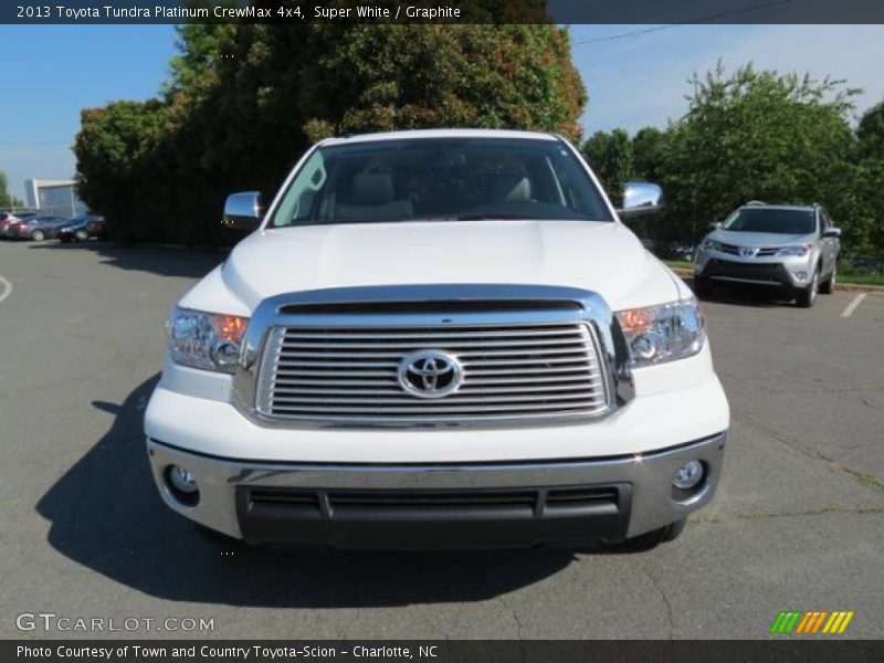 Super White / Graphite 2013 Toyota Tundra Platinum CrewMax 4x4