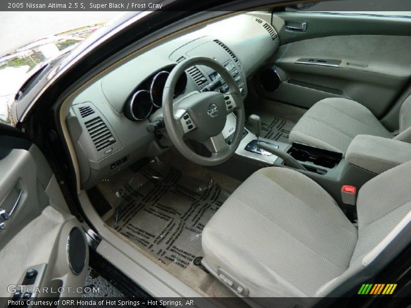 Super Black / Frost Gray 2005 Nissan Altima 2.5 S
