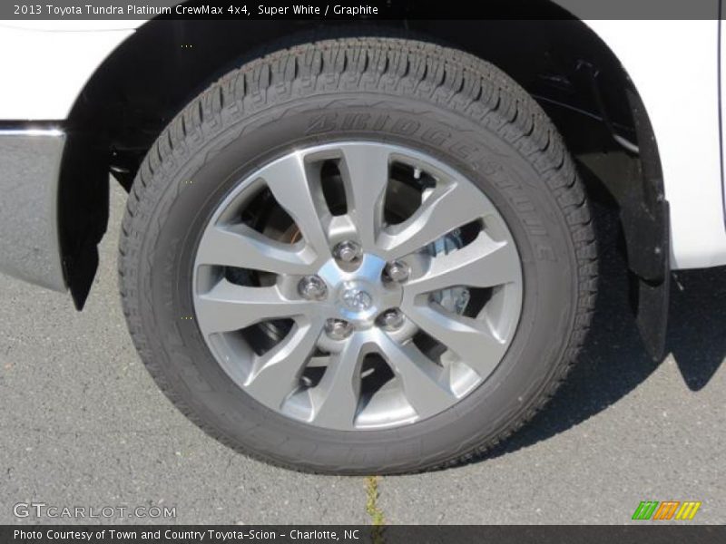Super White / Graphite 2013 Toyota Tundra Platinum CrewMax 4x4