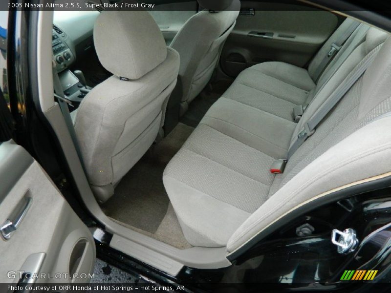 Super Black / Frost Gray 2005 Nissan Altima 2.5 S