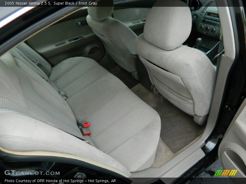 Super Black / Frost Gray 2005 Nissan Altima 2.5 S