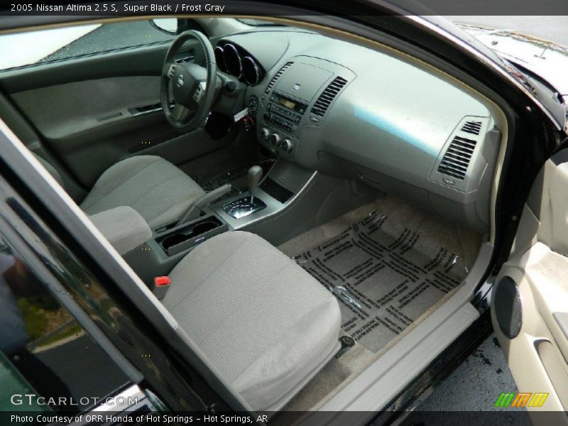 Super Black / Frost Gray 2005 Nissan Altima 2.5 S