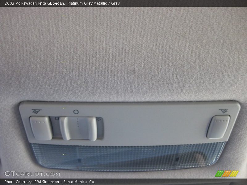 Platinum Grey Metallic / Grey 2003 Volkswagen Jetta GL Sedan