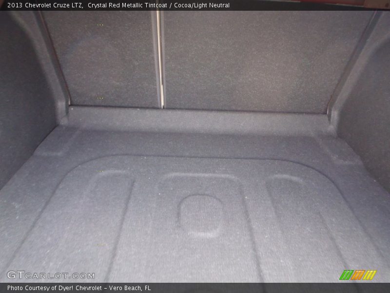 Crystal Red Metallic Tintcoat / Cocoa/Light Neutral 2013 Chevrolet Cruze LTZ