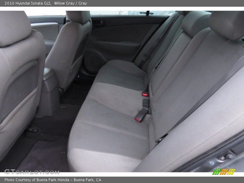 Willow Gray / Gray 2010 Hyundai Sonata GLS