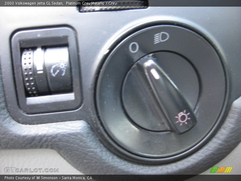 Platinum Grey Metallic / Grey 2003 Volkswagen Jetta GL Sedan