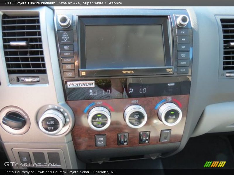 Super White / Graphite 2013 Toyota Tundra Platinum CrewMax 4x4