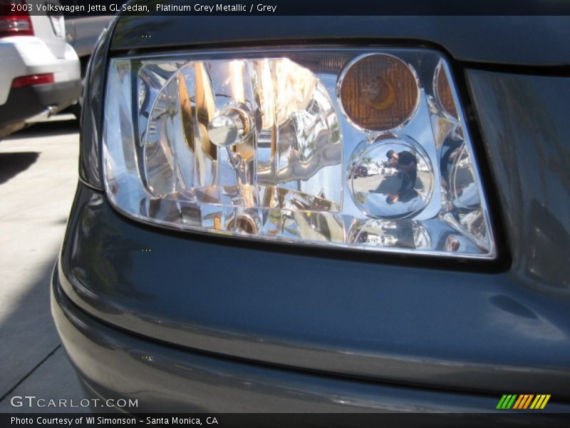 Platinum Grey Metallic / Grey 2003 Volkswagen Jetta GL Sedan