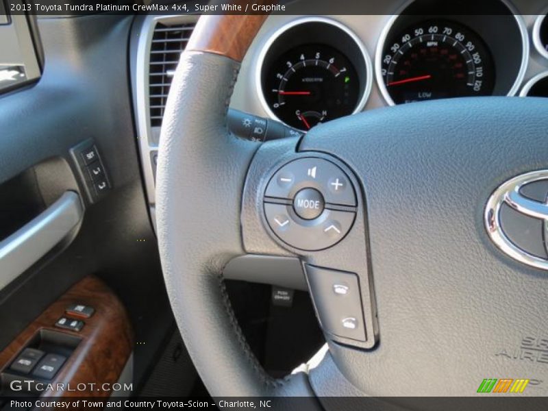 Super White / Graphite 2013 Toyota Tundra Platinum CrewMax 4x4