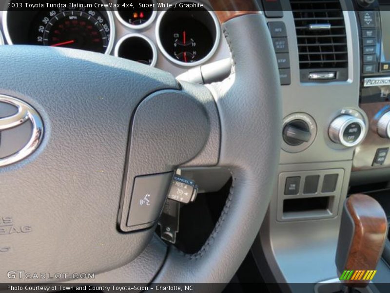 Super White / Graphite 2013 Toyota Tundra Platinum CrewMax 4x4