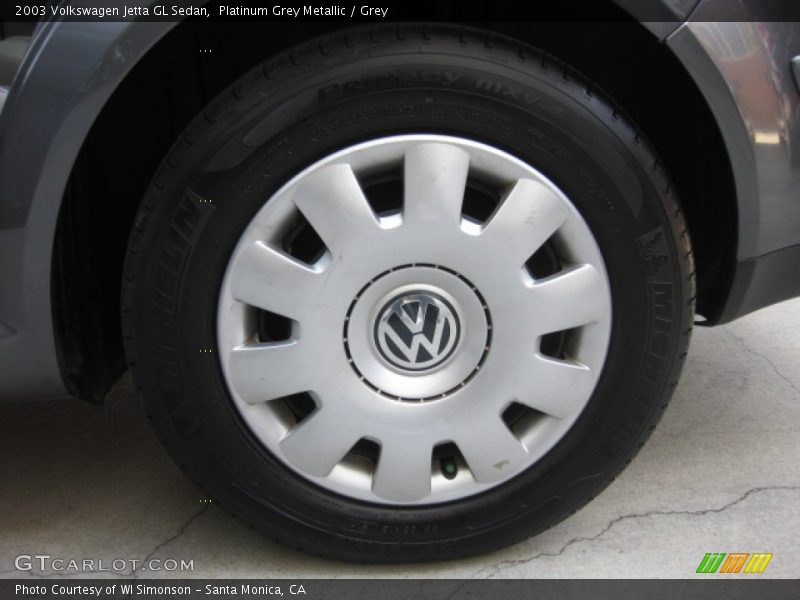 Platinum Grey Metallic / Grey 2003 Volkswagen Jetta GL Sedan