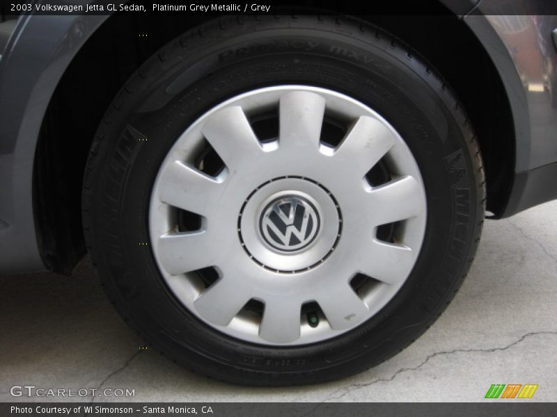 Platinum Grey Metallic / Grey 2003 Volkswagen Jetta GL Sedan