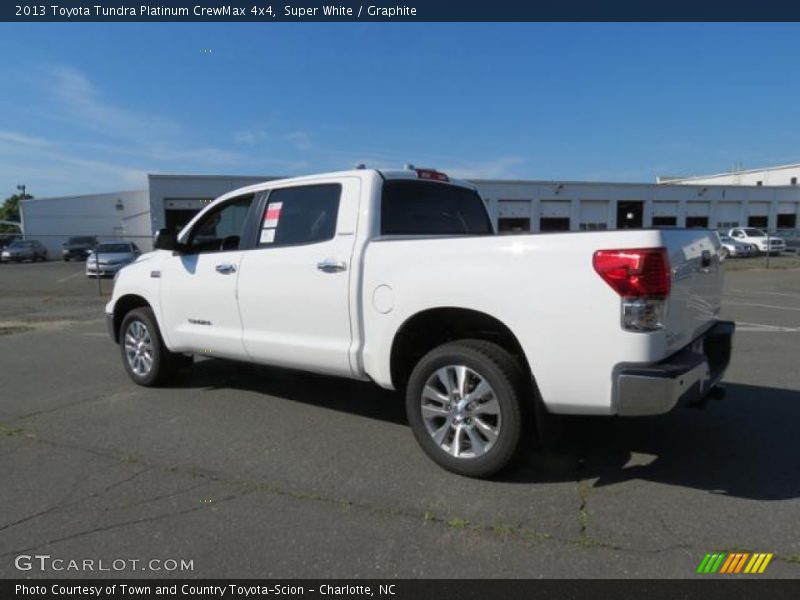 Super White / Graphite 2013 Toyota Tundra Platinum CrewMax 4x4