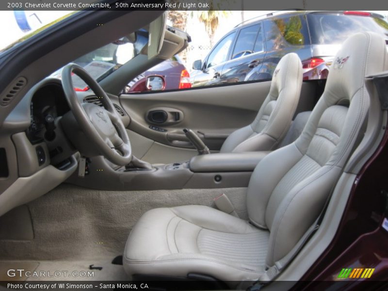Front Seat of 2003 Corvette Convertible
