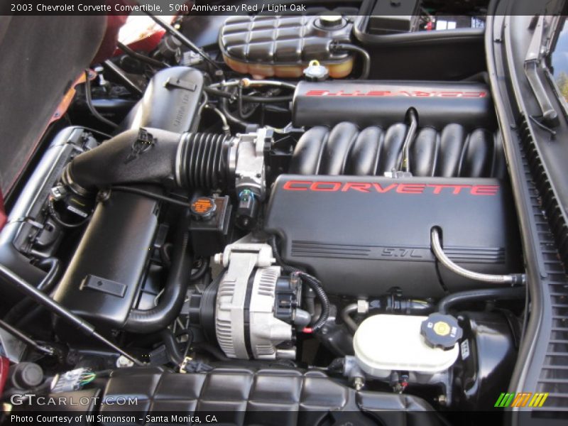  2003 Corvette Convertible Engine - 5.7 Liter OHV 16 Valve LS1 V8